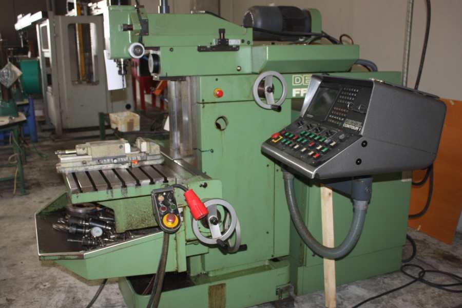 Deckel FP4A NC Milling Machine. Control: Contour 1. - KJ Auktion ...