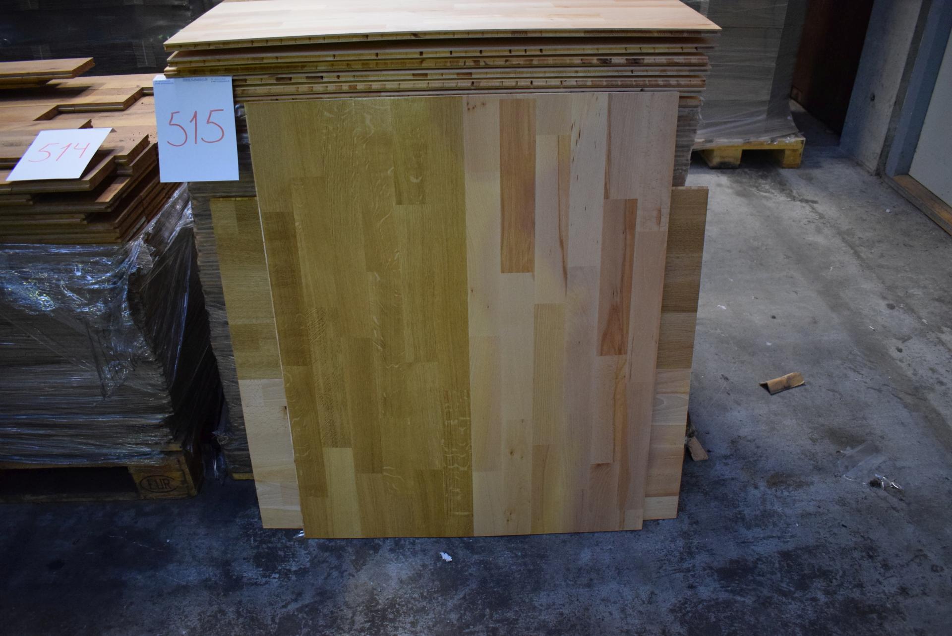 48 stk. bøgeplader/plankegulv 80 x 120 cm, delvis lakeret brugt til ... Brugt plankegulv