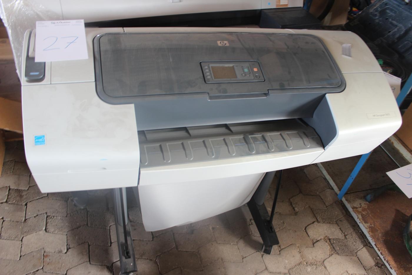 Hp designjet t610 замена картриджа